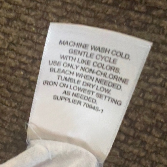 St John’s Bay Women's PL Light Blue & Red Floral Flouncy Ruffle-Style Skirt. - Picture 4 of 4